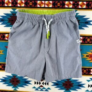 Tommy Bahama Active Shorts Swim Trunks Elastic‎ Waist Gray Size S 5/6